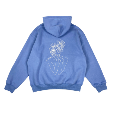 blueberry oversized ultra cozy self love hoodie