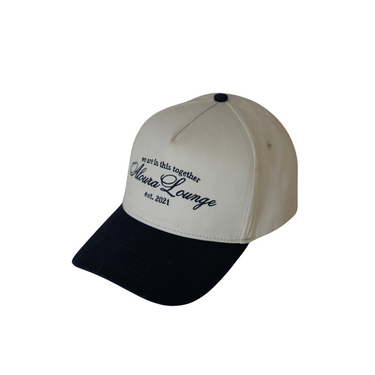 sapphire aloura trucker hat