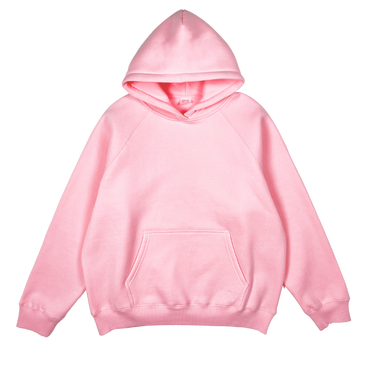 strawberry milk oversized core hoodie