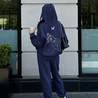sapphire oversized ultra cozy self growth hoodie
